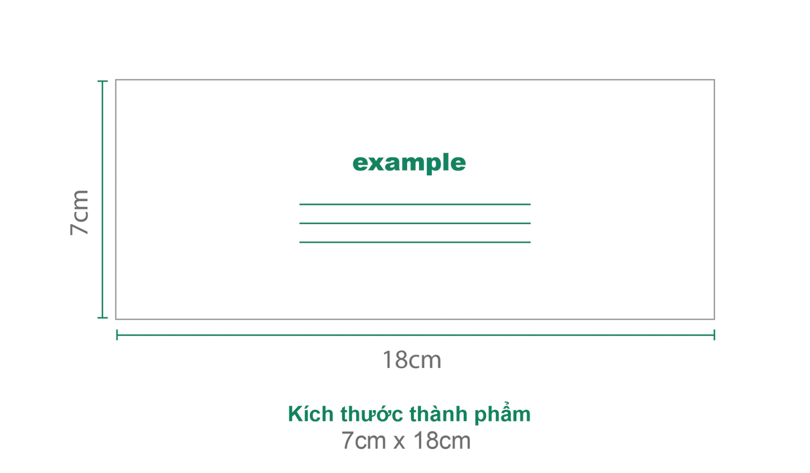 kích thước phiếu bảo hành